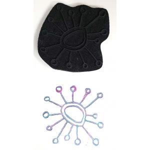 Joggles / Elizabeth St Hilaire Foam Stamp - Burst [57257]