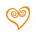 Joggles / Elizabeth St Hilaire Foam Stamp - Heart Nouveau [74449]