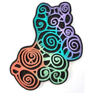 Joggles / Elizabeth St Hilaire Foam Stamp - Klimt Memory [52420]