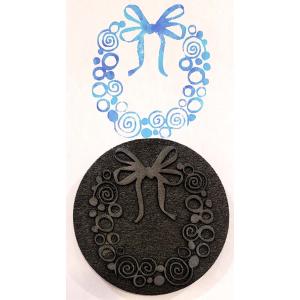 Joggles / Elizabeth St Hilaire Foam Stamp - Klimt Wreath [57665]