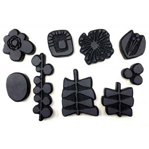 Joggles / Elizabeth St Hilaire Folk Art Florals Foam Stamps - Set Of 9 September 2023 Release [74577]