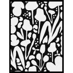 Joggles / Elizabeth St Hilaire Funky Florals - Funky Flower Patch Stencil [53792]