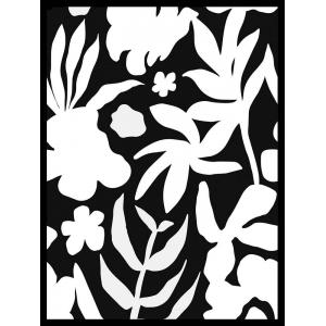 Joggles / Elizabeth St Hilaire Funky Florals - Funky Garden Stencil [53794]