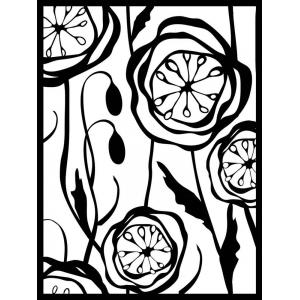 Joggles / Elizabeth St Hilaire Funky Florals - Funky Poppies Mask [53797]