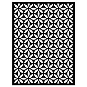 Joggles / Elizabeth St Hilaire Geo Boogie - Daisy Chain Stencil [53803]