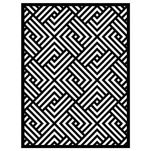 Joggles / Elizabeth St Hilaire Geo Boogie - Diamond Back Stencil [53804]
