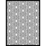 Joggles / Elizabeth St Hilaire Geo Boogie - Ropes Stencil [53806]