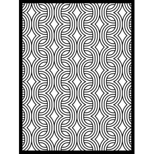 Joggles / Elizabeth St Hilaire Geo Boogie - Ropes Stencil [53806]