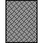 Joggles / Elizabeth St Hilaire Geo Boogie - Weaving Stencil [53807]