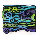 Joggles / Elizabeth St Hilaire Klimt Scribbles & Doodles 2 Foam Stamp - Echoes Of Klimt [52324]