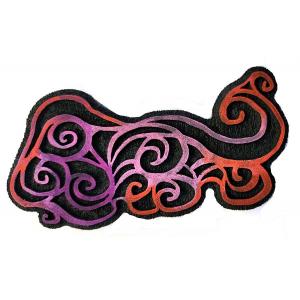 Joggles / Elizabeth St Hilaire Klimt Scribbles & Doodles 2 Foam Stamp - Twisting Gold [52327]