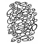 Joggles / Elizabeth St Hilaire Klimt Scribbles & Doodles 2 - Spiral Dream Mask [53717]