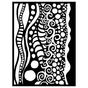 Joggles / Elizabeth St Hilaire Klimt Scribbles & Doodles 2 - Twisting Time Mask [53719]