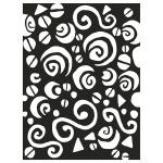 Joggles / Elizabeth St Hilaire Klimt Scribbles & Doodles 2 - Viennese Vortex Stencil [53720]