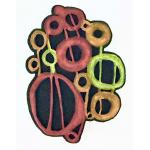 Joggles / Elizabeth St Hilaire Klimt Scribbles & Doodles Foam Stamp - Circle Of Life [74912]