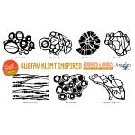 Joggles / Elizabeth St Hilaire Klimt Scribbles & Doodles Foam Stamps - Set Of 7 May 2025 Release