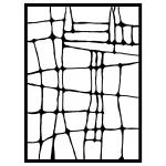 Joggles / Elizabeth St Hilaire Klimt Scribbles & Doodles - Trellis Mask [53687]