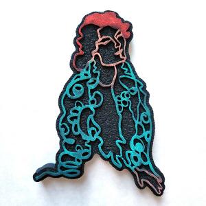 Joggles / Elizabeth St Hilaire Klimt Women Foam Stamp - Contemplation [52284]