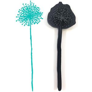 Joggles / Elizabeth St Hilaire Long Stemmed Botanicals Foam Stamp - Make A Wish [74555]