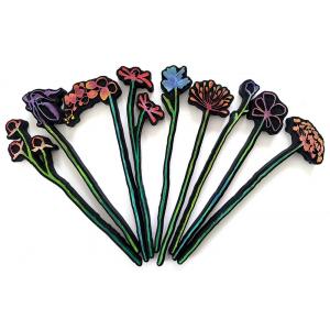Joggles / Elizabeth St Hilaire Long Stemmed Wildflowers Foam Stamps - Set Of 13 January 2024 Release