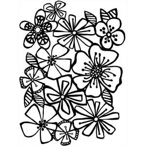 Joggles / Elizabeth St Hilaire Mask - Tropical Blossoms [57587]