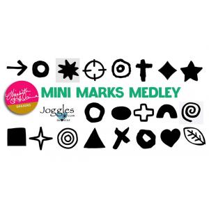 Joggles / Elizabeth St Hilaire Mini Marks Medley Foam Stamps - Set Of 21, January 2026 [52316]
