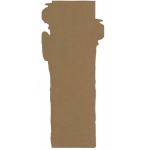 Joggles / Elizabeth St Hilaire #10 Shaped Panel Cards - Long Stemmed Botanicals - Kraft [74616]