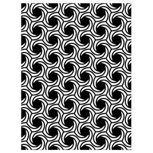 Joggles / Elizabeth St Hilaire Patterns For Layering 2 Stencil - Happy Hex [75151]