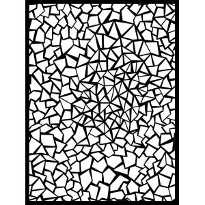 Joggles / Elizabeth St Hilaire Patterns For Layering 3 Stencil - Earthly Elegance [75216]