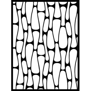 Joggles / Elizabeth St Hilaire Patterns For Layering 3 Stencil - Flora & Flow [75217]