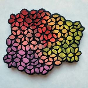 Joggles / Elizabeth St Hilaire Patterns For Layering Foam Stamp - Florals [52272]