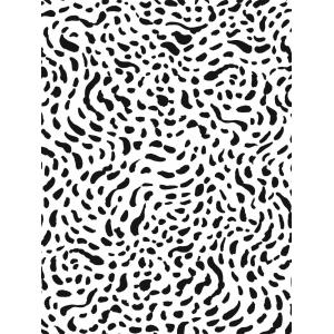 Joggles / Elizabeth St Hilaire Patterns For Layering Stencil - Drizzle [75100]