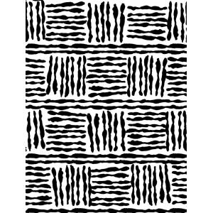 Joggles / Elizabeth St Hilaire Patterns For Layering Stencil - Patchwork [75104]