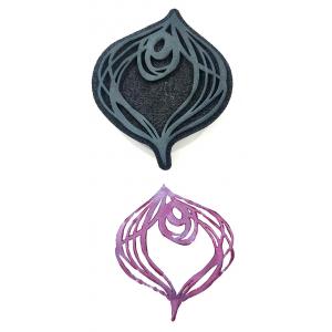 Joggles / Elizabeth St Hilaire Peacock Foam Stamp - Peacock Eye [74342]