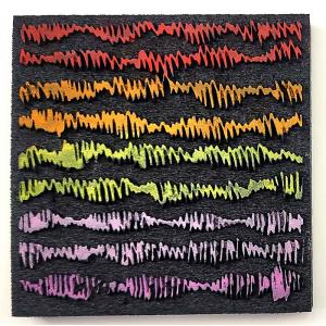 Joggles / Elizabeth St Hilaire Repeating Foam Stamp - Heart Beat [74630]