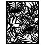 Joggles / Elizabeth St Hilaire Scribbles & Doodles Soup - Field Of Flowers Mask [53764]