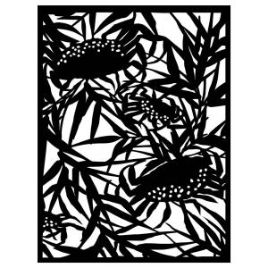 Joggles / Elizabeth St Hilaire Scribbles & Doodles Soup - Field Of Flowers Mask [53764]