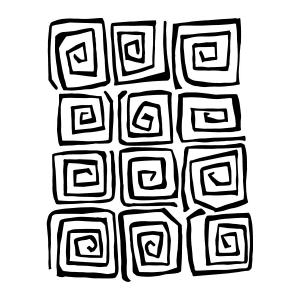 Joggles / Elizabeth St Hilaire Stencil - Stepping Stones [57552]