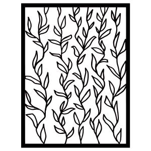Joggles / Elizabeth St Hilaire Stencil - Weeds [57556]