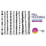 Joggles / Elizabeth St Hilaire Tall Textures Foam Stamps - Set Of 10, September 2026 [52560]