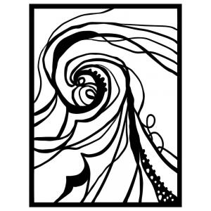Joggles / Elizabeth St Hilaire The O'Keeffe Collection Mask - Big Wave [75069]