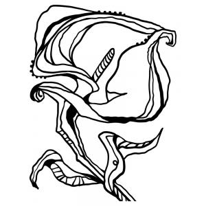 Joggles / Elizabeth St Hilaire The O'Keeffe Collection Mask - One Calla Lily [75076]