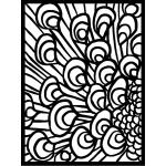 Joggles / Elizabeth St Hilaire The Peacock Collection 2 Mask - Shake Your Tail Feathers [75047]