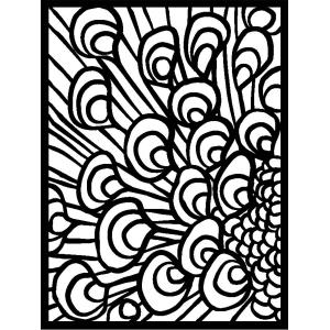 Joggles / Elizabeth St Hilaire The Peacock Collection 2 Mask - Shake Your Tail Feathers [75047]