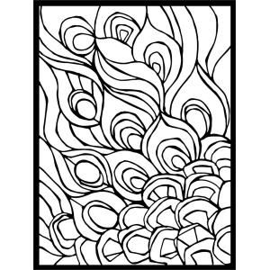 Joggles / Elizabeth St Hilaire The Peacock Collection Mask - Undulation [75010]