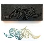 Joggles / Elizabeth St Hilaire Van Gogh Foam Stamp - Undulating Swirls [74293]