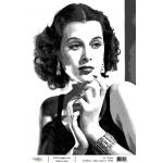 Joggles / Elizabeth St Hilaire A4 Rice Paper - Actresses - Hedy Lamarr #1 [74461]