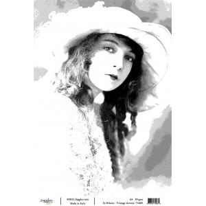 Joggles / Elizabeth St Hilaire A4 Rice Paper - Actresses - Vintage Actress [74463]