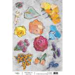Joggles / Elizabeth St Hilaire A4 Rice Paper - Botanical Collage #3 [74545]
