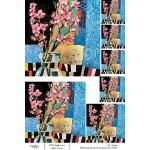 Joggles / Elizabeth St Hilaire A4 Rice Paper - Funky Florals #1 - Sentimental #1 [74744]